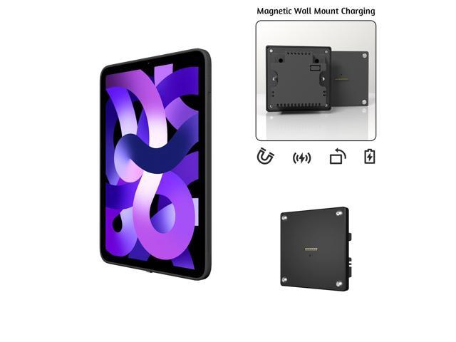 Zilvex Magnetic Wall Mount with Charging Case for iPad Air 5th / 4th gen 10.9-Inch. 100-250V AC 18W Quick Charge, Strong Magnets
