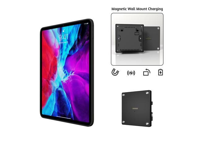 Zilvex Magnetic Wall Mount with Charging Case for iPad iPad Pro 11-Inch, 100-250V AC 18W Quick Charge, Strong Magnets