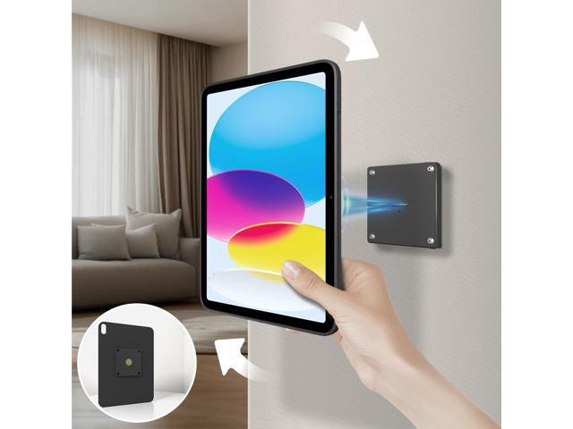 Zilvex Magnetic Wall Mount with Charging Case A8 for iPad (10th Generation) 10.9-Inch. 100-250V AC 18W Quick Charge, Strong Magnets