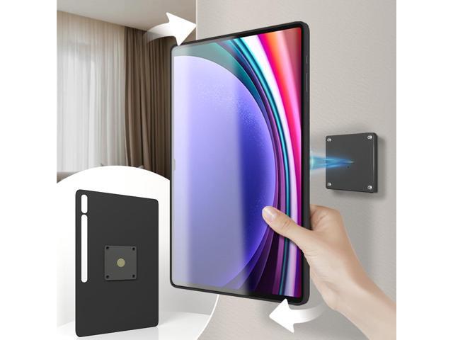 Zilvex Magnetic Wall-Mounted Charging System for Galaxy Tab S9 Ultra Samsung stand and case- Model QCS-9P with 15W Type-C Power Delivery,