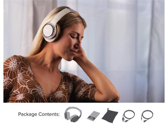 Cleer Audio Enduro 100 Bluetooth Wireless Over The Ear Headphone - Up to 100 Hours Battery Life, Built-in Mic, Hi-Res Sound, Comfortable Fit and...