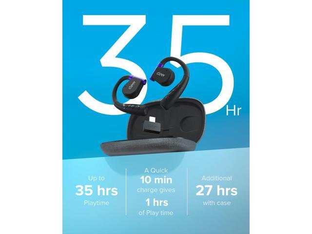 Cleer ARC II Gaming Earbuds - True Wireless Open Ear Headphones, Ultra-Low Latency, Snapdragon Sound, Bluetooth 5.3, USB-C Dongle, 35Hr Battery,...