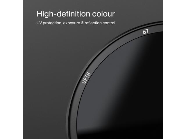 Urth 52mm Magnetic UV, Circular Polarizing (CPL), ND8, ND1000 Lens Filter Kit (Plus+)