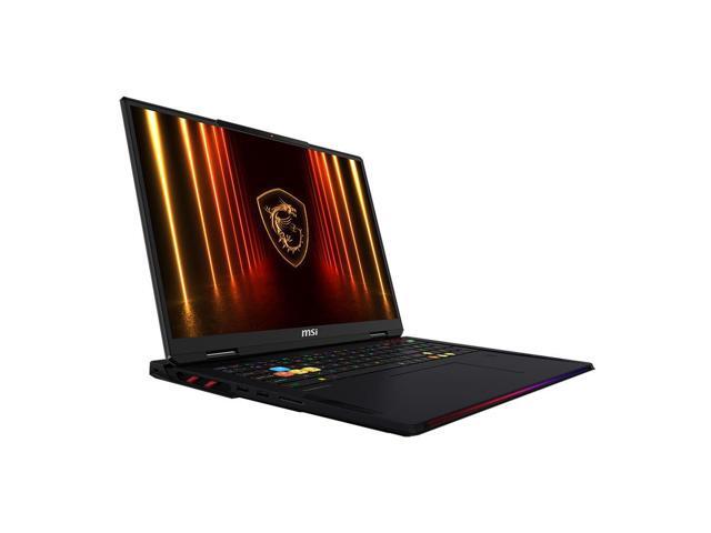 MSI Raider 18 HX AI 18' QHD+ IPS 240Hz Display, Gaming Laptop - Core Black, Intel Core Ultra 9 285HX 2.1GHz Processor; NVIDIA GeForce RTX 5090 GPU...