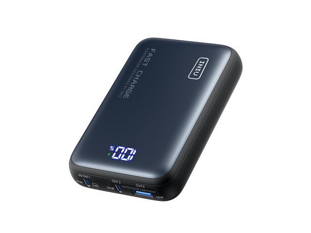 INIU 65W Power Bank, 20000mAh USB C PD Fast Charging Portable Charger for MacBook Dell HP iPad Tablet iPhone Samsung etc