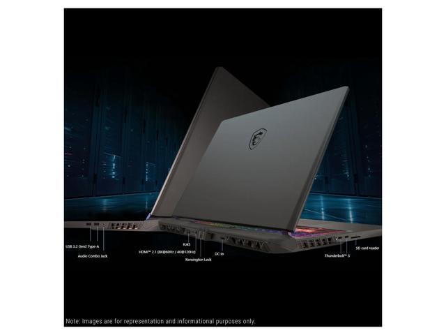 MSI Vector 16 HX AI 400 Gaming Laptop, Intel Ultra 9-275HX, 64 GB DDR5 RAM, 2 TB PCIe SSD, 16' WQXGA (2560x1600) 240Hz Display, Nvidia G-Force RTX...