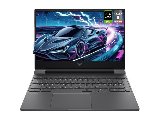 HP Victus Gaming Laptop, AMD Ryzen 5 8645HS, 8 GB DDR5 RAM, 1 TB PCIe SSD, 15.6' FHD (1920x1080) 144Hz Display, Nvidia G-Force RTX 4050, Backlit...