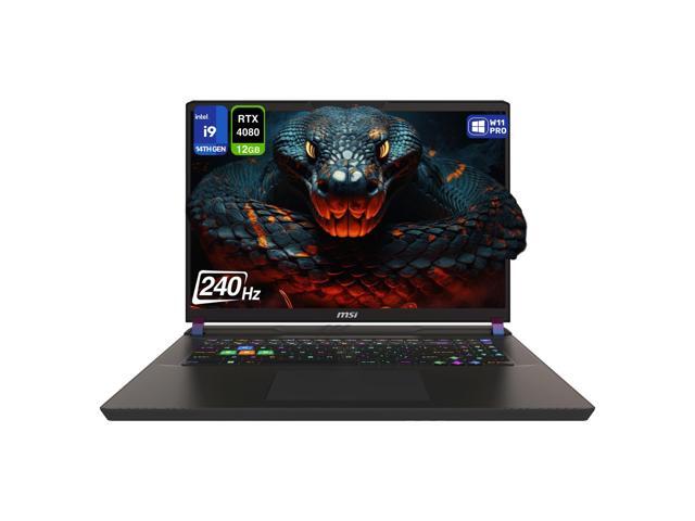 MSI Vector 17 HX Gaming Laptop, Intel i9-14900HX, 64 GB DDR5 RAM, 2 TB PCIe SSD, 17' QHD+ (2560x1600) 240Hz Display, Nvidia G-Force RTX 4080,...
