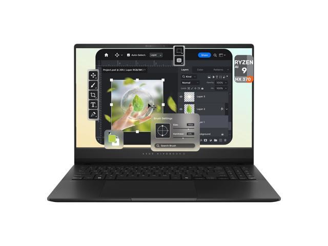 ASUS Vivobook S Copilot+ Laptop, AMD Ryzen AI 9 HX 370, 32 GB LPDDR5x RAM, 2 TB PCIe SSD, 15.6' 3K (2880x1620) Display, AMD Radeon 890M, 1-Zone RGB...