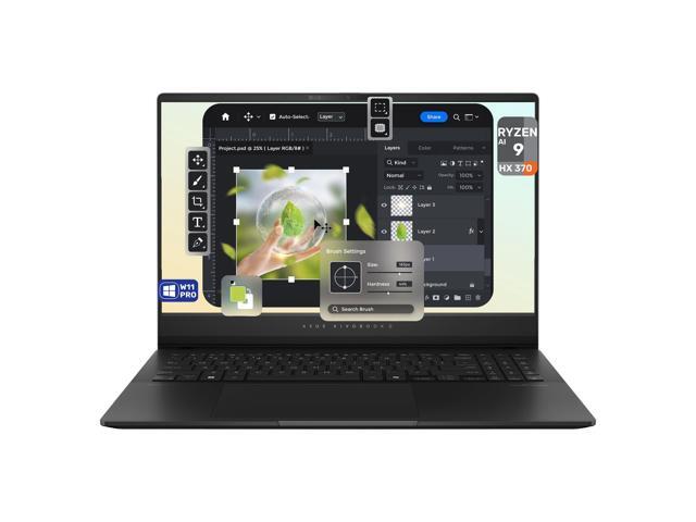 ASUS Vivobook S Copilot+ Laptop, AMD Ryzen AI 9 HX 370, 32 GB LPDDR5x RAM, 1 TB PCIe SSD, 15.6' 3K (2880x1620) Display, AMD Radeon 890M, 1-Zone RGB...