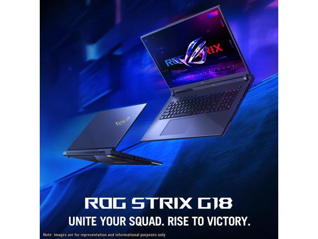 ASUS ROG Strix G18 Gaming Laptop, AMD Ryzen 9-8940HX, 32 GB DDR5 RAM, 1 TB PCIe SSD, 18' 2.5K (2560x1600) Nebula Display 240Hz, Nvidia G-Force RTX...