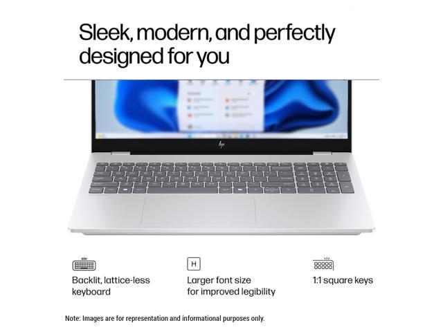 HP OmniBook 7 Laptop, Intel 9-270H (14 cores, 20 threads), 64 GB DDR5 RAM, 2 TB PCIe SSD, 16' 2K (2048x1280) OLED 120Hz Touchscreen, Integrated...