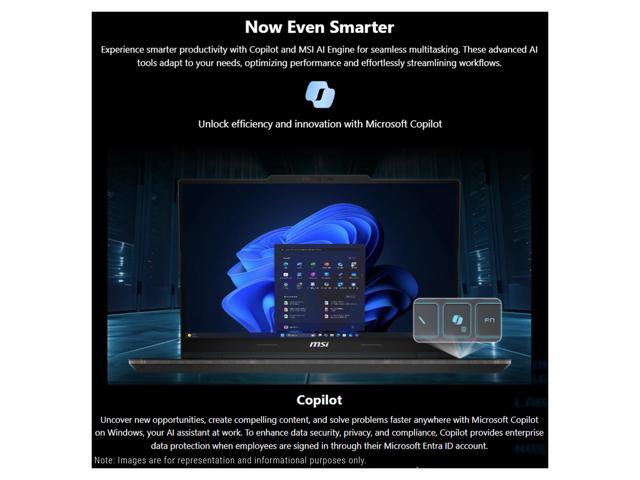 MSI - Crosshair 16" 144hz FHD+ Gaming Laptop - Intel 14th Gen Core i7 with 16GB Memory -RTX 4070-1TB SSD - Cosmo Gray - image 4