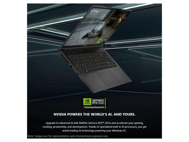 MSI Stealth A16 AI+ Gaming Laptop, AMD Ryzen AI 9 HX-370, 32 GB LPDDR5x RAM, 2 TB PCIe SSD, 16' QHD+ (2560x1600) 240Hz, Nvidia G-Force RTX 5070...