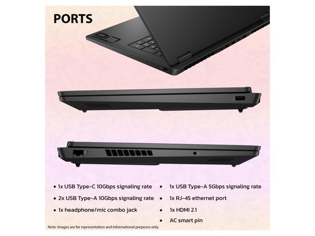 HP OMEN Gaming Laptop, AMD Ryzen AI 9-365, 64 GB DDR5 RAM, 2 TB PCIe SSD, 17.3' FHD (1920x1080) 144Hz Display, Nvidia G-Force RTX 5060, 1-Zone RGB...