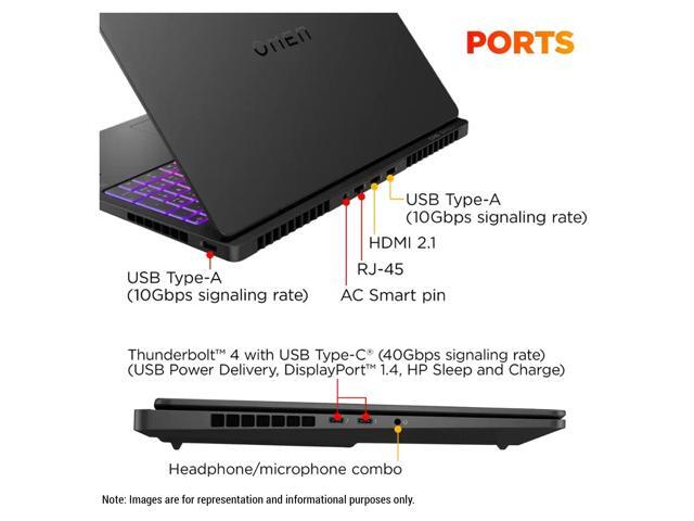HP OMEN MAX Gaming Laptop, Intel Ultra 9-275HX, 96 GB DDR5 RAM, 4 TB PCIe SSD, 16' WUXGA (1920 x 1200) 165 Hz Display, Nvidia G-Force RTX 5090,...