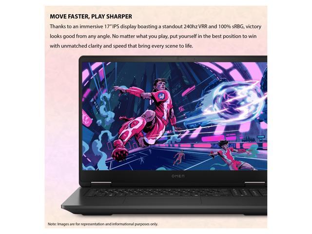 HP OMEN Gaming Laptop, AMD Ryzen AI 9-365, 64 GB DDR5 RAM, 2 TB PCIe SSD, 17.3' FHD (1920x1080) 144Hz Display, Nvidia G-Force RTX 5060, 1-Zone RGB...