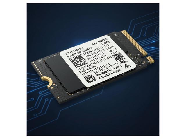 Western Digital PC SN7100S NVMe SSD 1024GB Gen 4x4 SDFPMSL-1T00-1101