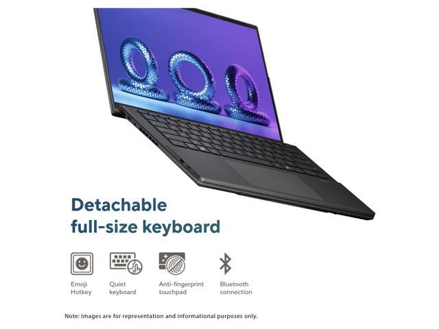 Asus Zenbook Duo Dual Laptop, Intel Ultra 9-185H, 16 GB LPDDR5X RAM, 2 TB PCIe SSD, 14'' WUXGA (1980x1200) OLED Touchscreen, Intel Arc Graphics,...
