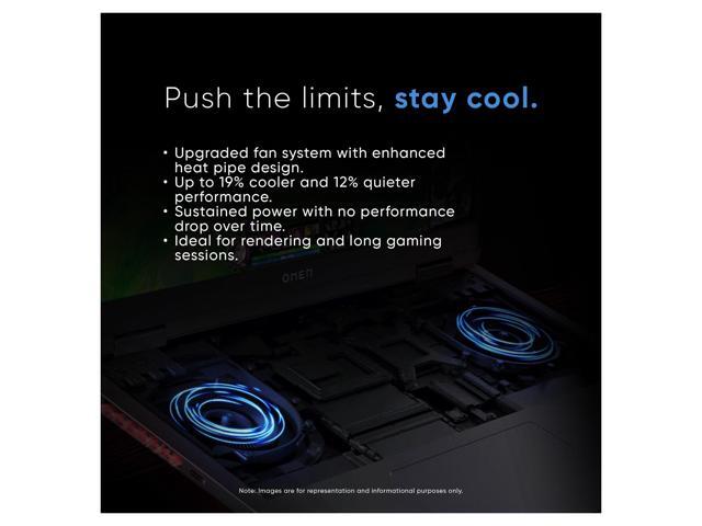 HP OMEN 16 Slim Gaming Laptop, Intel Ultra 9-285H, 96 GB DDR5 RAM, 2 TB PCIe SSD, 16' WQXGA (2560x1600) 240Hz, Nvidia G-Force RTX 5070, RGB Backlit...