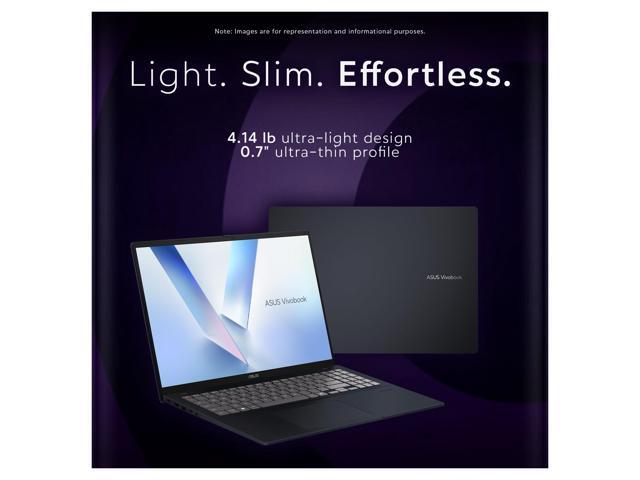Asus Vivobook 16 Copilot+ Laptop, AMD Ryzen AI 5-330, 48 GB DDR5 RAM, 2 TB PCIe SSD, 16' FHD+ (1920x1200, WUXGA) Display, AMD Radeon Graphics,...