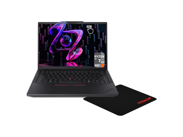 Lenovo ThinkPad P14s Gen7 Mobile Workstation, AMD Ryzen AI 7 PRO-450, 96 GB DDR5 RAM, 4 TB PCIe SSD, 14' WUXGA (1920x1200)Touchscreen, AMD Radeon...