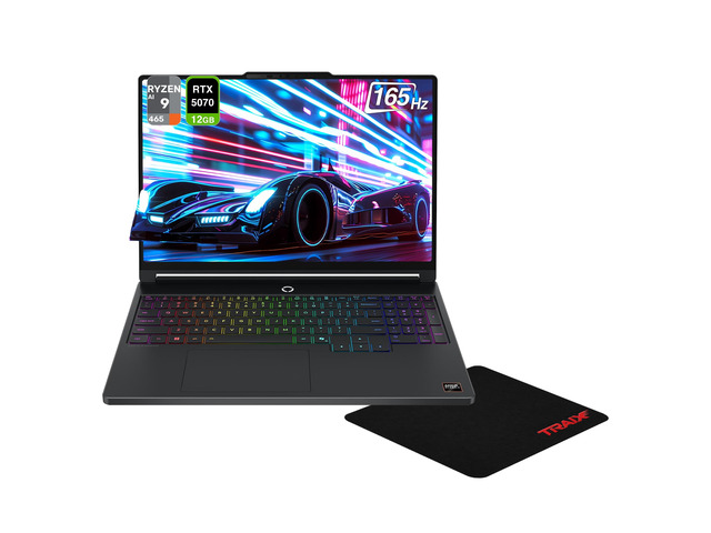 Lenovo Legion 5 Gaming Laptop, AMD Ryzen AI 9-465, 96 GB DDR5 RAM, 2 TB PCIe SSD, 15.3' WQXGA (2560x1600) 165Hz OLED, Nvidia G-Force RTX 5070,...