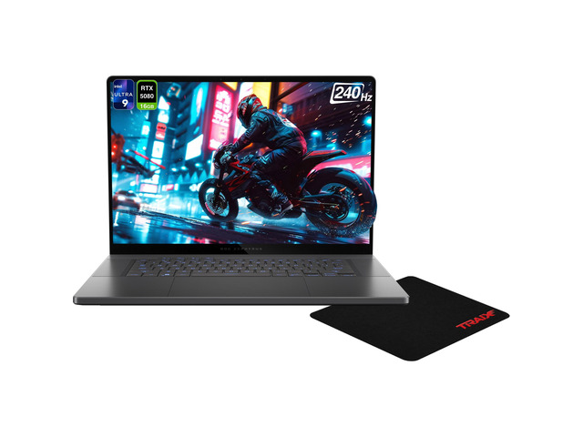 Asus ROG Zephyrus G16 Gaming Laptop, Intel Ultra 9-285H, 32 GB LPDDR5X RAM, 2 TB PCIe SSD, 16' 2.5K(2560x1600)240Hz, Nvidia GeForce RTX 5080,...