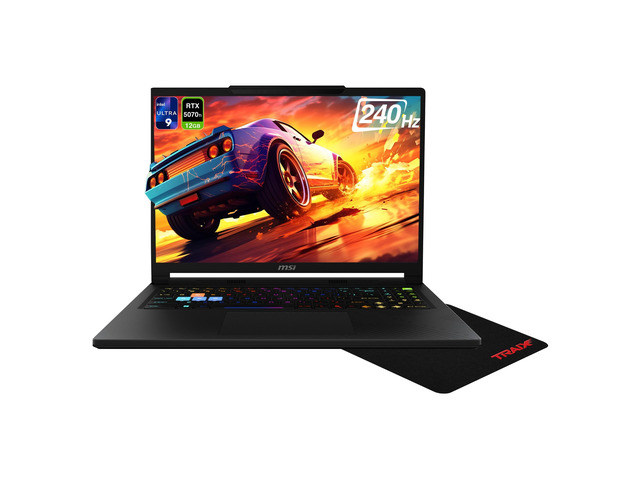 MSI Raider 16HX Gaming Laptop, Intel Ultra 9-275HX, 32 GB DDR5 RAM, 1 TB PCIe SSD, 16' QHD+ (2560x1600) 240Hz, Nvidia GeForce RTX 5070Ti, 24-Zone...