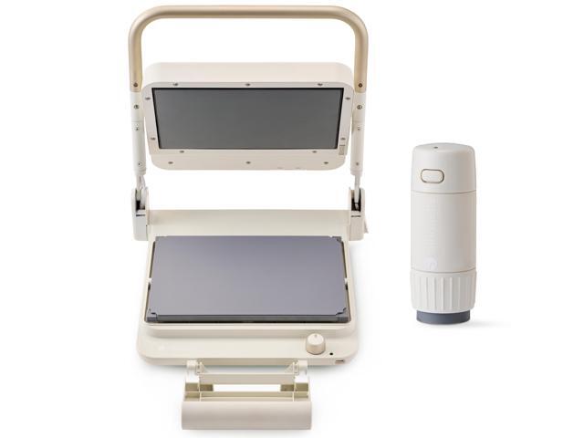 Silhouette Cloche Heat Press Machine with Petite Press Attachment - 10'x 6' - Milky White