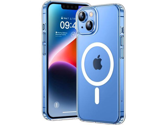 Entronix [Magnetic] Case Compatible with iPhone 13 Mini - [Hard Back] Slim Clear