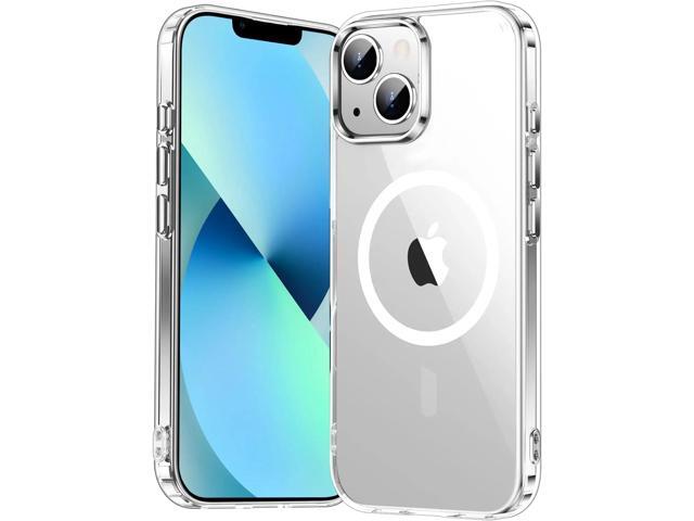 Entronix [Magnetic] Case Compatible with iPhone 13 Mini - [Hard Back] Thick Clear