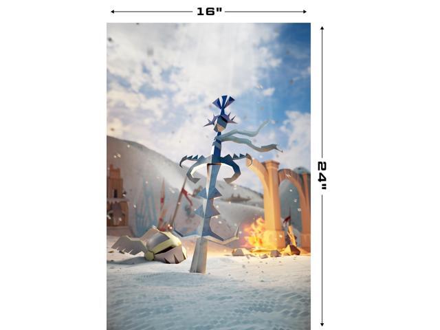 Godsword - Old School RuneScape UV Printed Acrylic Wall Art - 16in x 24in