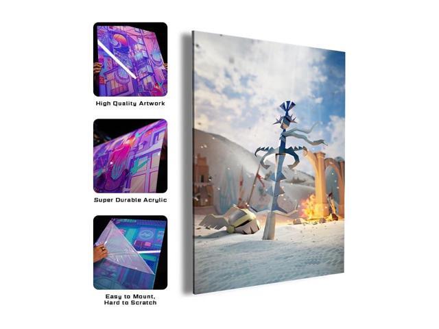 Godsword - Old School RuneScape UV Printed Acrylic Wall Art - 16in x 24in