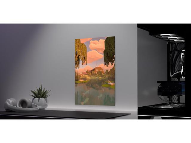 Just Chillin' - Old School RuneScape UV Printed Acrylic Wall Art - 16in x 24in
