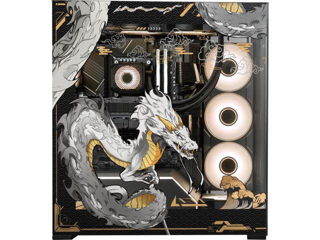 Starforge Systems Nimbus Golden Dragon Custom Gaming Desktop PC Bundle, Intel Core i7-14700F, GeForce RTX 5060 Ti 16GB, 1TB Gen 4 NVMe, 32GB DDR5...