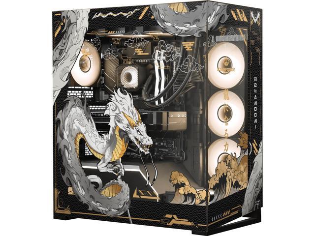Starforge Systems Nimbus Golden Dragon Custom Gaming Desktop PC Bundle, Intel Core i7-14700F, GeForce RTX 5060 Ti 16GB, 1TB Gen 4 NVMe, 32GB DDR5...