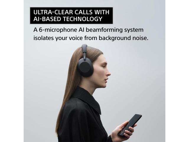 Sony - WH-1000XM6- Best Wireless Noise Cancelling Headphones - Silver - image 10