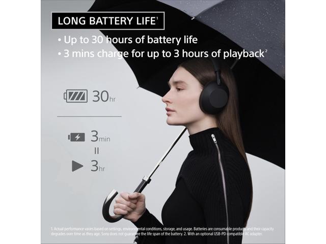 Sony - WH-1000XM6- Best Wireless Noise Cancelling Headphones - Black - image 12