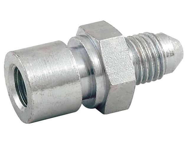 Allstar Performance ALL50101-20 Steel -4 AN Male to 3/16 Inverted Flare Female Brake Line Adapter Fitting, (Pack of 20)