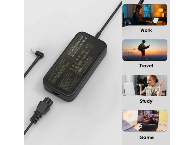 Energizewiz 19.5V 9.23A 180W Laptop Charger for Asus ROG G750JM G751JM G750JS G752VT GL502VT G-Series Gaming Laptop