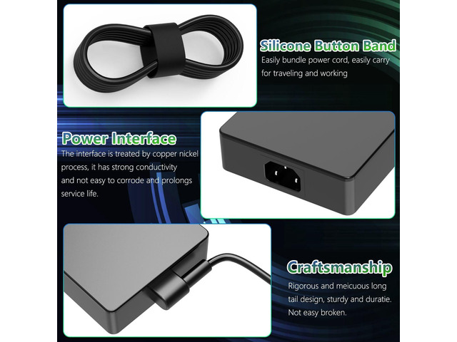 Energizewiz 20V 16.5A 330W Charger Fit for Asus A21-330P1A A22-330P1A ADP-330AB DW ROG Strix G18 G814 G814JI G814JZ ROG Strix Scar 16 G634 G634J 17...