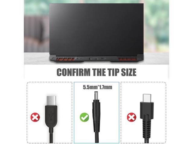 Energizewiz 330W AC Charger for Acer Predator Helios 18 16 15 PH18-71 PHN16-71 PH16-71 PH3D15 19.5V 16.92A Acer Predator Triton 17 X PTX17-71 Nitro...