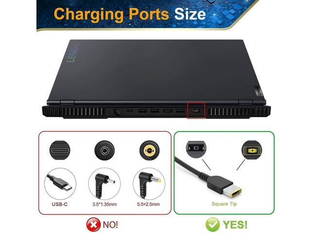 Energizewiz 170W Charger 20V 8.5A for Lenovo Legion Slim 5 Yoga Pro 9i ThinkPad X1 Extreme P16 P16v IdeaPad Pro 5 LOQ 15APH8 6IRH8 15IRX9 15AHP9...