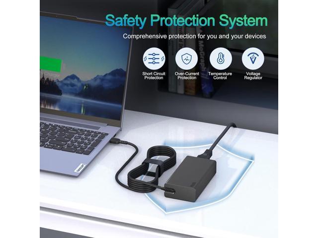 Energizewiz 100W USB C Charger for Lenovo Yoga 9 9i 7 7i ThinkBook 15 16 Yoga Slim 7 Pro ldeapad 5 Pro16 ADL100YLC3A ADL100YDC3A SA11D52396...