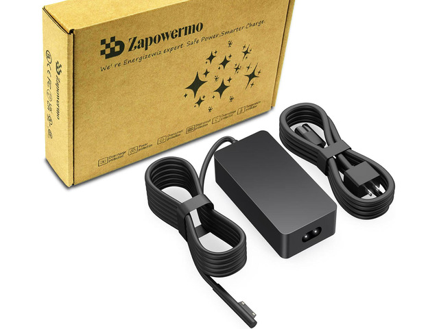 102W Surface Book 2 Charger for Microsoft Surface Laptop Studio, Surface Laptop 3 4 5, Windows Surface Pro/Go, Fast Charge with Magnetic Plug