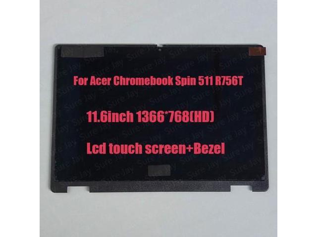 11.6inch Lcd Touch Screen w/ Bezel for Acer Chromebook Spin 511 R756T 40pin Connector