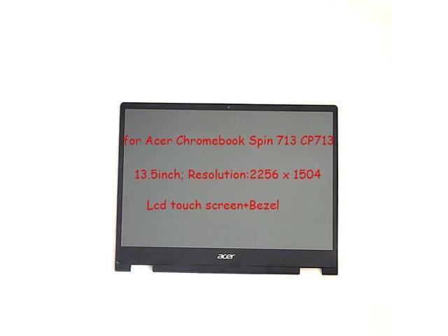13.5inch QHD LCD Touch Screen+Bezel Assembly for Acer Chromebook Spin 713 CP713-2W