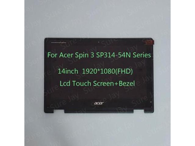 14inch FHD Lcd Touch Screen+Bezel Assembly for Acer Spin 3 SP314-54N N19W2