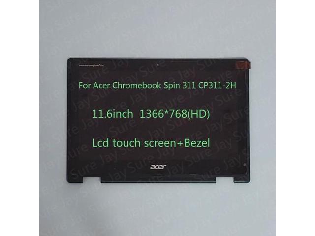 11.6' HD Lcd Touch Screen+Bezel Assembly for Acer Chromebook Spin 311 CP311-2H